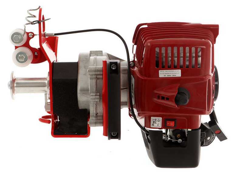 Verricello argano con motore a scoppio