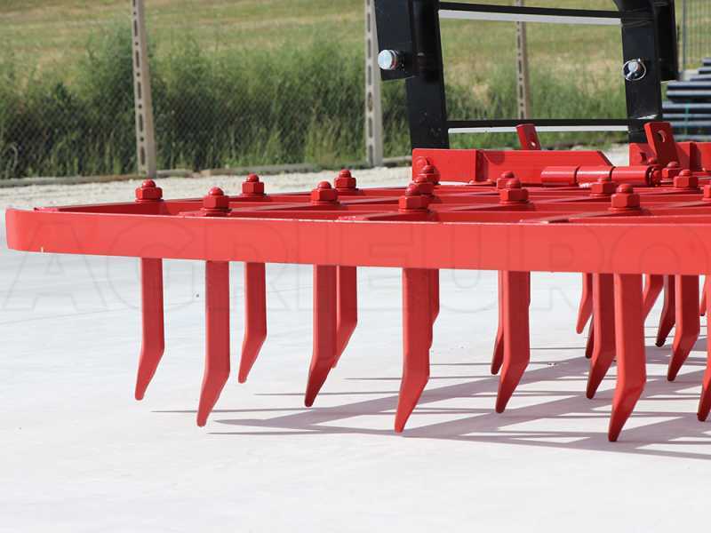 Erpice a denti fissi EPPR60 D.T - Serie pesante rinforzato - 60 denti - 300cm