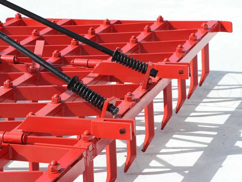 Erpice a denti fissi EPPR60 D.T - Serie pesante rinforzato - 60 denti - 300cm