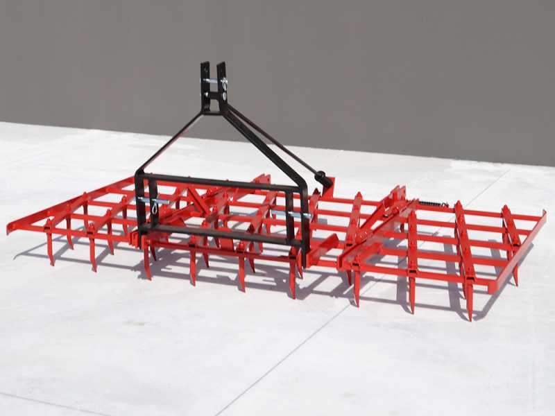 Erpice a denti fissi EPL46 - Serie leggera - Portato/Trainato - 46 denti richiudibile - 225cm