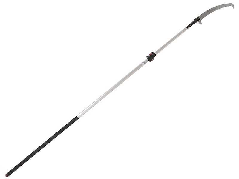 Archman Art. 24+109 - Seghetto curvo da 430 mm su asta telescopica ovale in alluminio da 4 mt