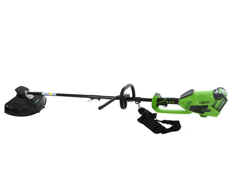 PROMO Greenworks GD40BC - Decespugliatore elettrico a batteria - 4Ah/40V
