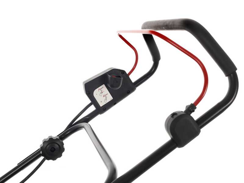 Makita DLM432PT2 - Rasaerba elettrico a batteria 2 X 5 Ah al litio - cesto di raccolta, cm 43