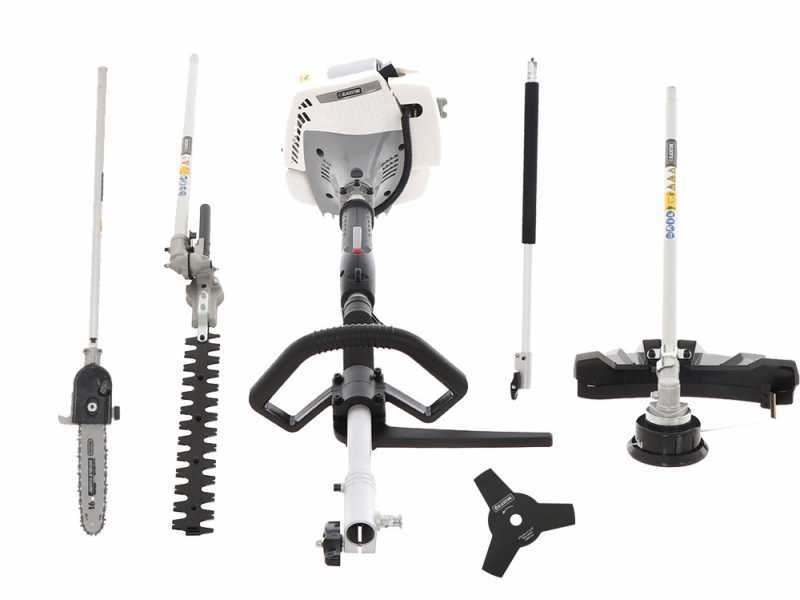 BlackStone BC4S 320 BP - Decespugliatore a zaino con motore a benzina 4 tempi