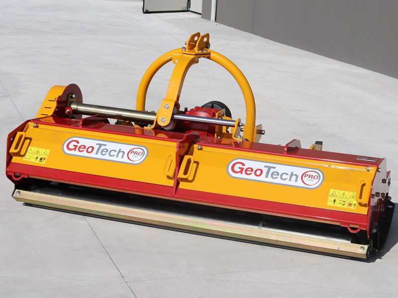 GeoTech Pro ESFM 200H - Trinciaerba per trattore - Serie medio-pesante - Spostamento idraulico