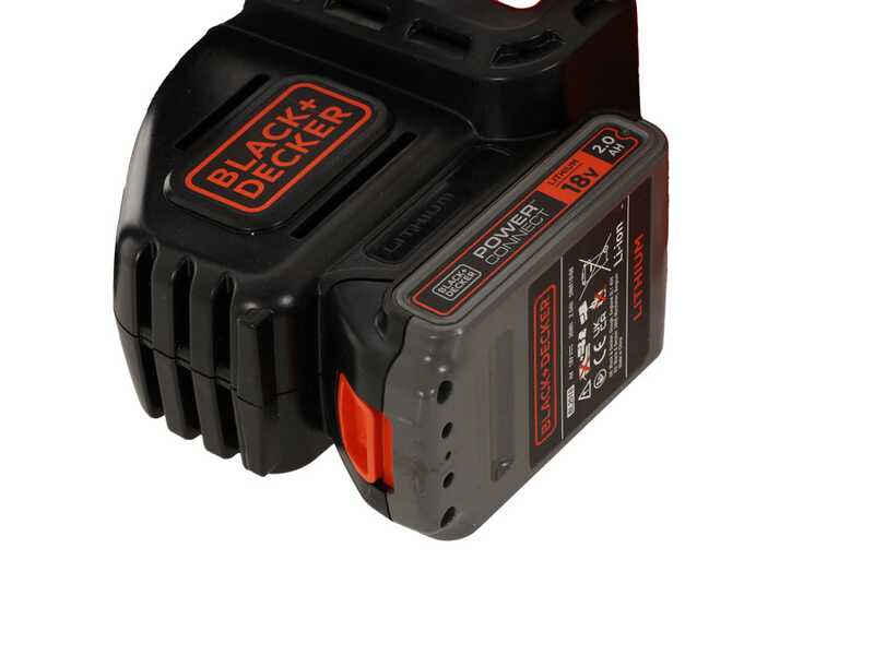 Black &amp; Decker GKC1825L20-QW - Elettrosega a batteria 18V 2Ah + in omaggio batteria 18V 2Ah