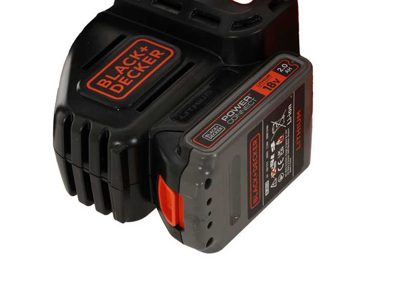 Black &amp; Decker GKC1825L20-QW - Elettrosega batteria litio 18V 2Ah