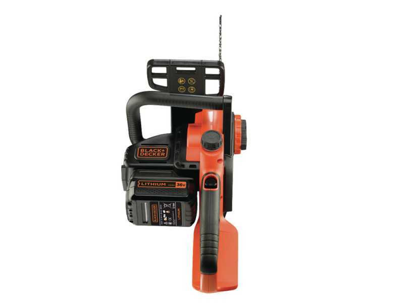 Black &amp; Decker GKC3630L20-QW - Elettrosega batteria litio 36V 2Ah - Lama da 30cm