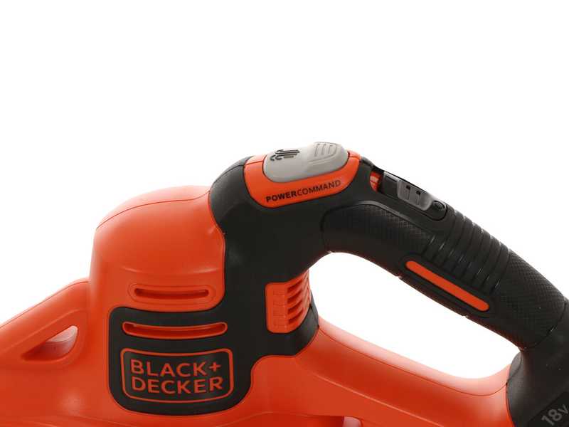 Black &amp; Decker GWC1820PC-QW - Soffiatore a batteria - PowerCommand 18V 2Ah
