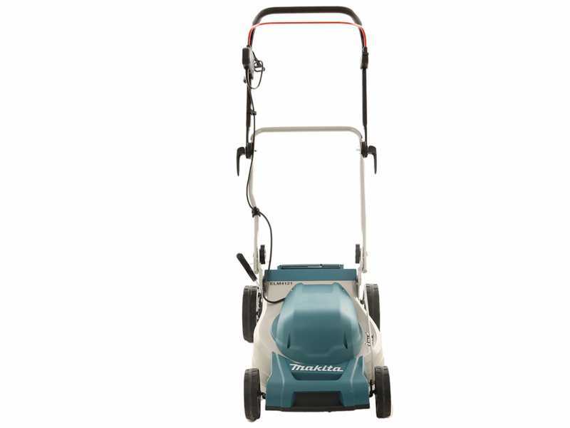 Rasaerba elettrico 1600W Makita ELM4121 - tosaerba 3in1 cesto + scarico posteriore+mulching