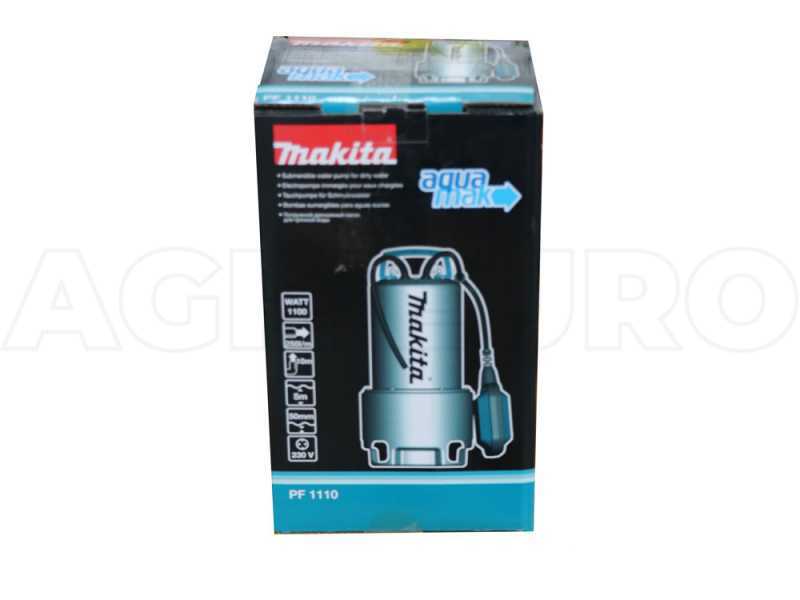 Makita PF1110 - Pompa sommersa elettrica per acque scure - 1100W