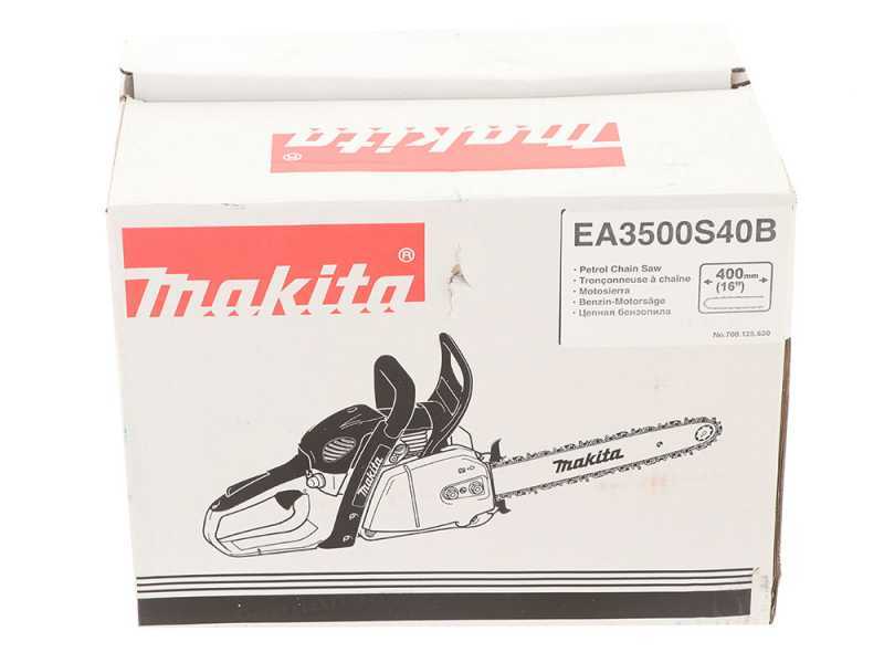 Motosega a scoppio Makita EA3500S40B con barra standard da 40 cm, impugnatura doppia
