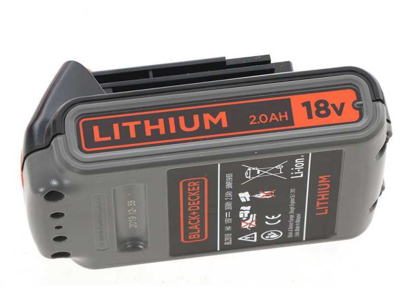 Tagliasiepi a batteria Black &amp; Decker GTC1845L20-QW 18V - batteria 2 Ah - lame 45 cm