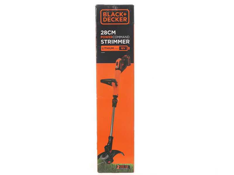 Black &amp; Decker STC1840EPC-QW - Tagliabordi a batteria - 18V 4Ah