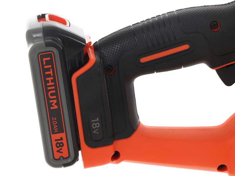 Black &amp; Decker GTC18502PC-QW - Tagliasiepi a batteria 18V 2Ah + in omaggio batteria 18V 2Ah - Lama da 50 cm