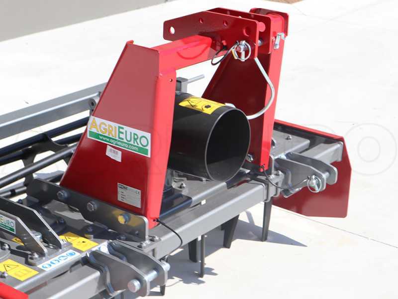 Erpice rotante RH150 - Larghezza di lavoro 150 cm - 14 lame - Serie media con rullo a gabbia