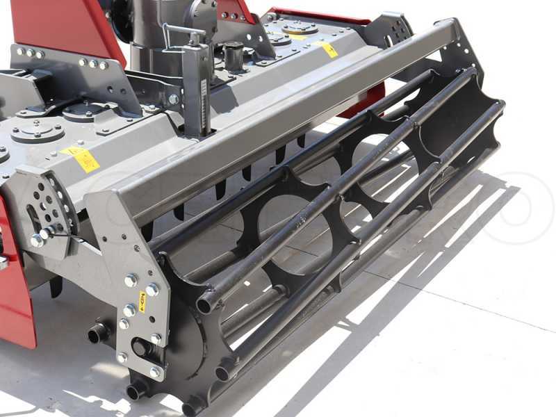 Erpice rotante RM200 - Larghezza di lavoro 200 cm - 18 lame - Serie pesante con rullo a gabbia