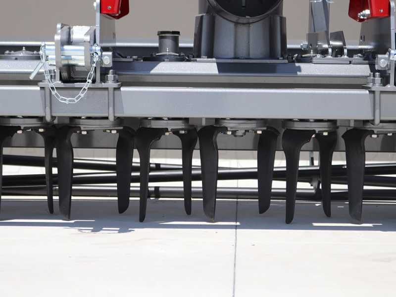 Erpice rotante RM200 - Larghezza di lavoro 200 cm - 18 lame - Serie pesante con rullo a gabbia