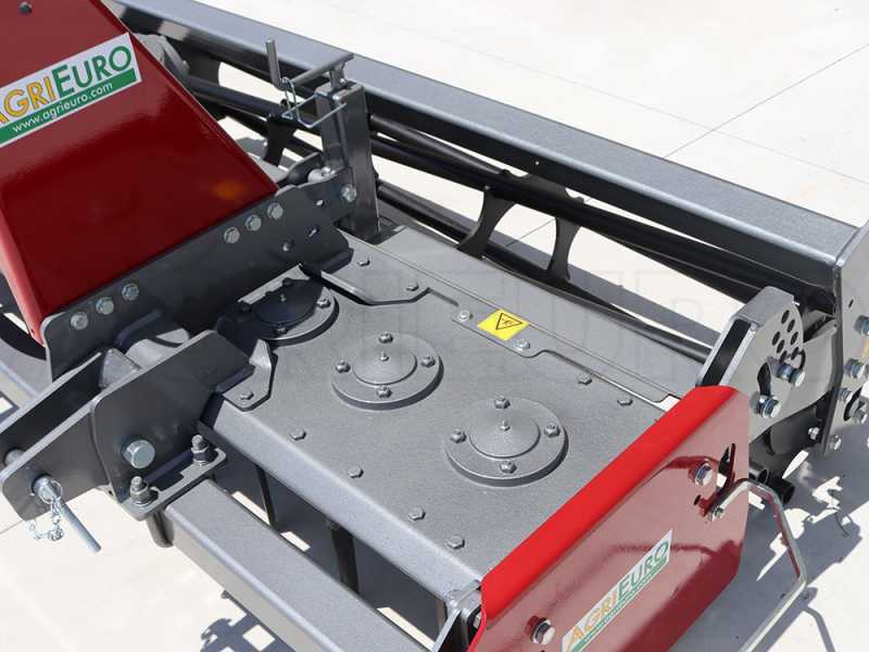 Erpice rotante RM200 - Larghezza di lavoro 200 cm - 18 lame - Serie pesante con rullo a gabbia