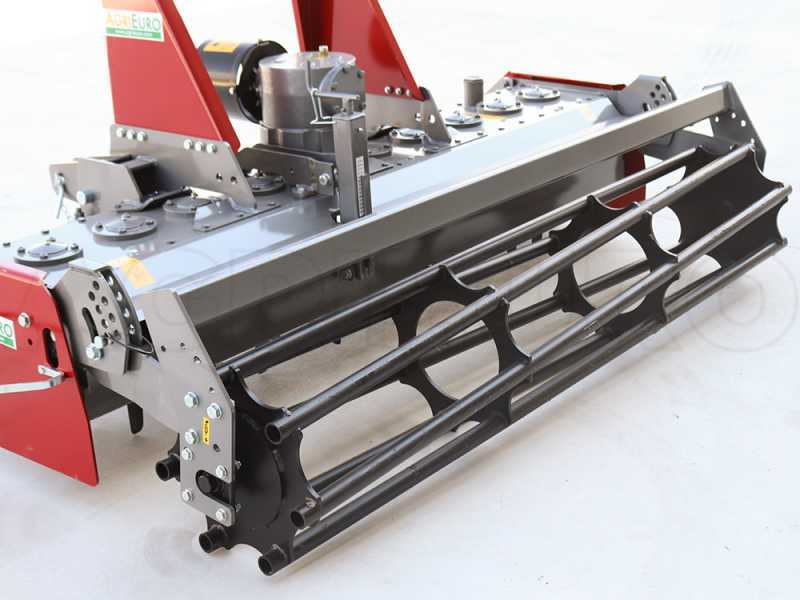 Erpice rotante RM225 - Larghezza di lavoro 225 cm - 20 lame - Serie pesante con rullo a gabbia