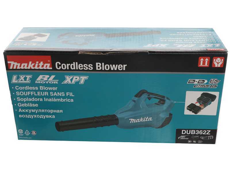 Makita DUB362Z - Soffiatore a batteria - SENZA BATTERIE E CARICABATTERIE