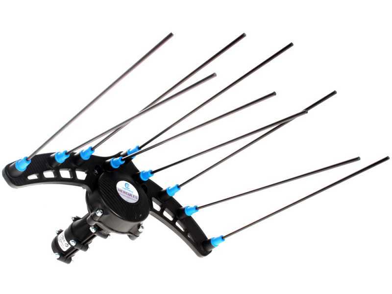 Campagnola HERCULES 58V - Asta in alluminio da 150-220 cm - Abbacchiatore elettrico a batteria