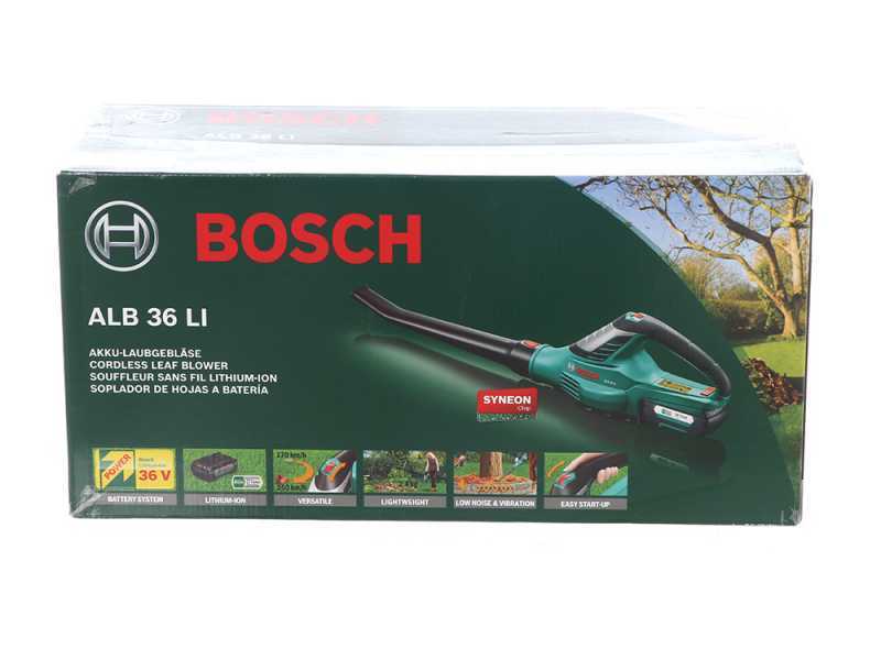 Soffiatore elettrico a batteria BOSCH ALB 36 Li