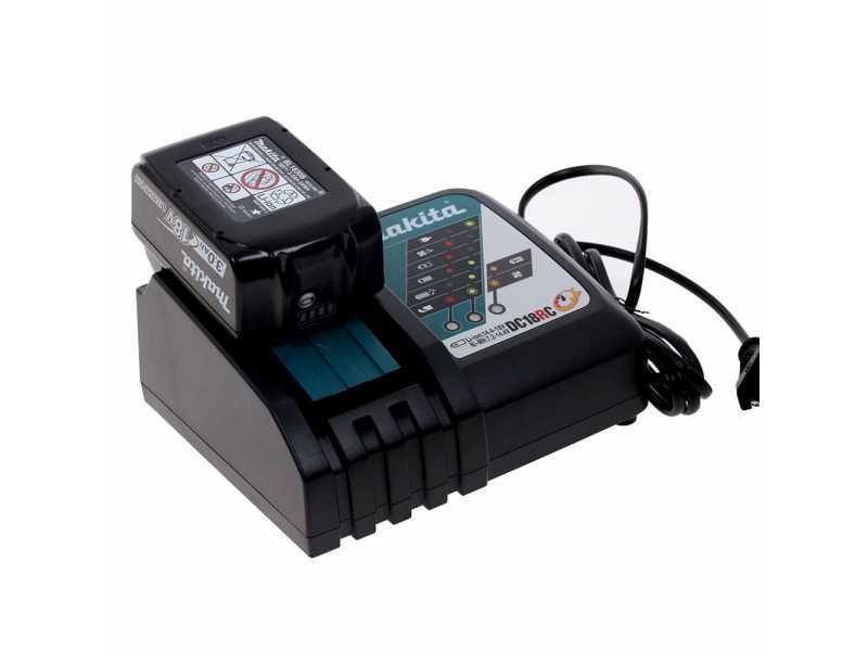 Makita DUC122RTE - Elettrosega a batteria 2 x 18V 5Ah - Lama da 11.5cm 