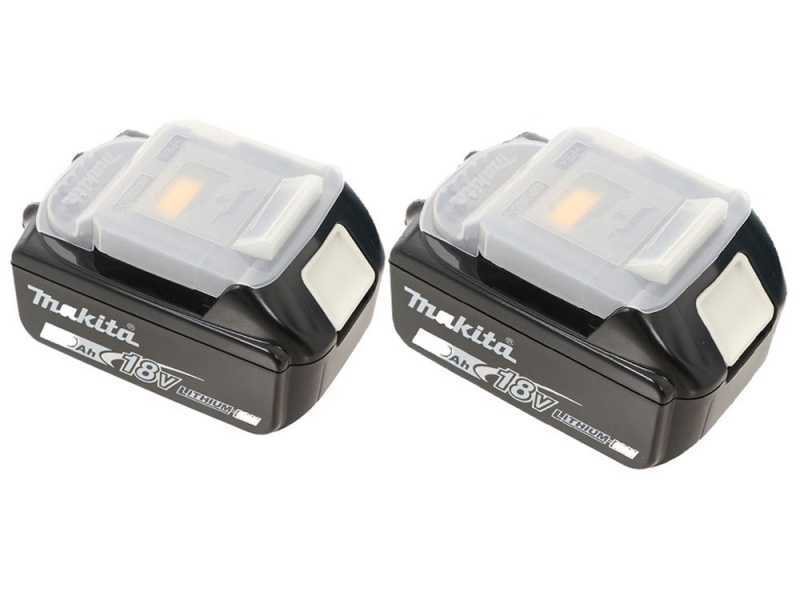 Makita DUC122RTE - Elettrosega a batteria 2 x 18V 5Ah - Lama da 11.5cm 