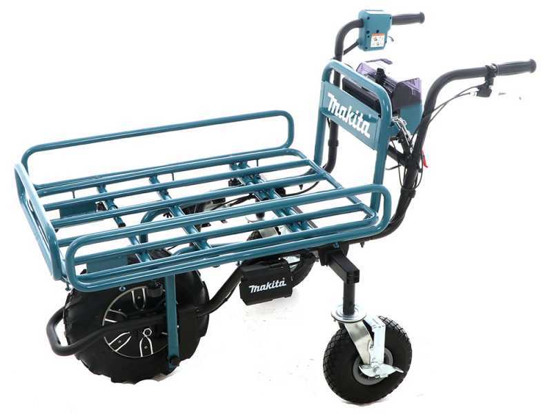 Makita DCU180 - Carriola elettrica a ruote con telaio tubolare - SENZA BATTERIA e CARICABATTERIA