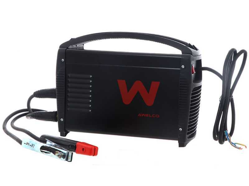 Awelco Plus 210 - Saldatrice Inverter (MMA) + Kit, corrente continua (DC)