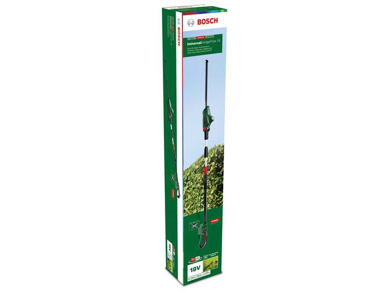 Bosch UniversalHedgePole 18 - Tagliasiepi su asta di prolunga a batteria - SENZA BATTERIE E CARICABATTERIE