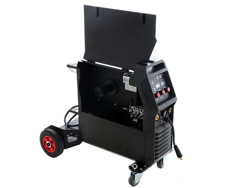 Awelco Mig 350 - Saldatrice Inverter Multiprocesso (MIG-MAG/MMA/TIG LIFT), corrente continua (DC) - GAS/NO GAS