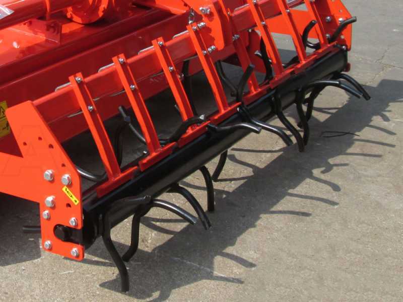 Erpice rotante RH230 - Larghezza di lavoro 230 cm - 22 lame - Serie media con rullo a spuntoni