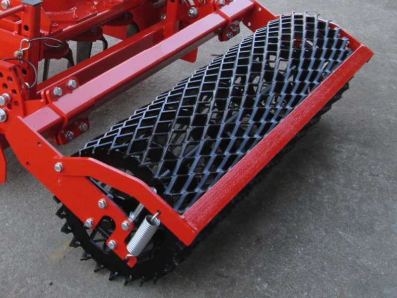 Erpice rotante RF170 - Larghezza di lavoro 170 cm - 16 lame - Serie leggera con rullo a rete
