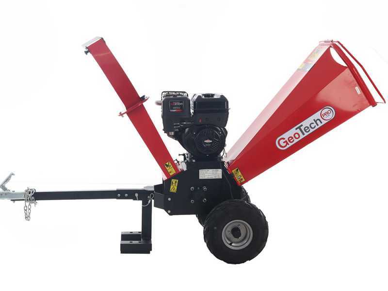 GeoTech-Pro PCS 150BS - Biotrituratore a scoppio professionale - Motore B&amp;S 13.5