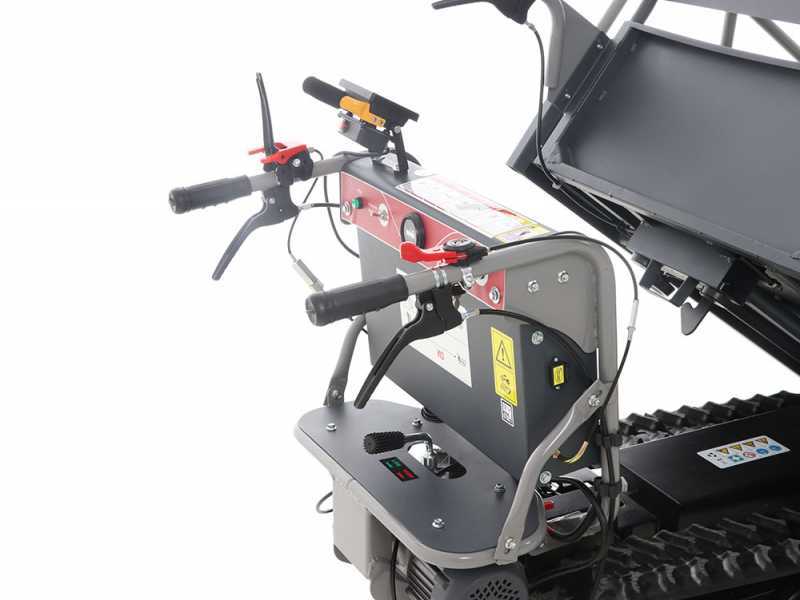 Blackstone TB 4500 E - Carriola elettrica a batteria 60V/20Ah - Faro LED e sponde estensibili
