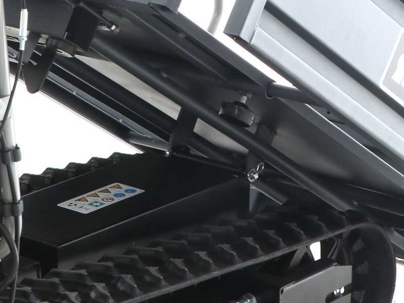 Blackstone TB 4500 E - Carriola elettrica a batteria 60V/20Ah - Faro LED e sponde estensibili