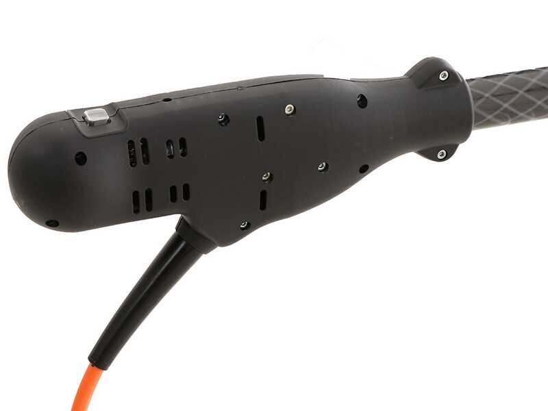 Castellari Fenix L V2 - Abbacchiatore elettrico a batteria tipo auto con cavo in dotazione - Asta telescopica in carbonio 230/320  cm