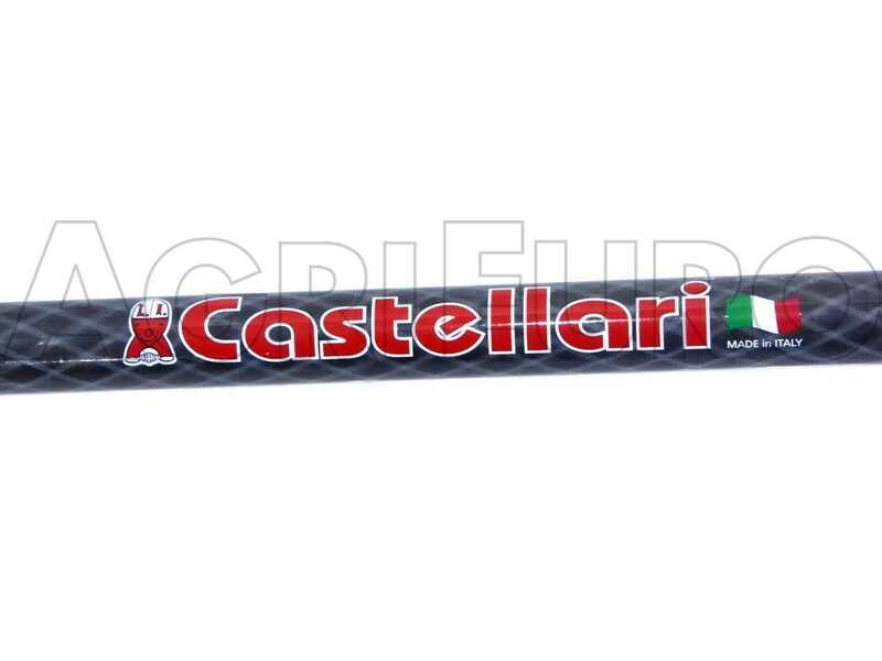 Castellari Fenix L V2 - Abbacchiatore elettrico a batteria tipo auto con cavo in dotazione - Asta telescopica in carbonio 230/320  cm