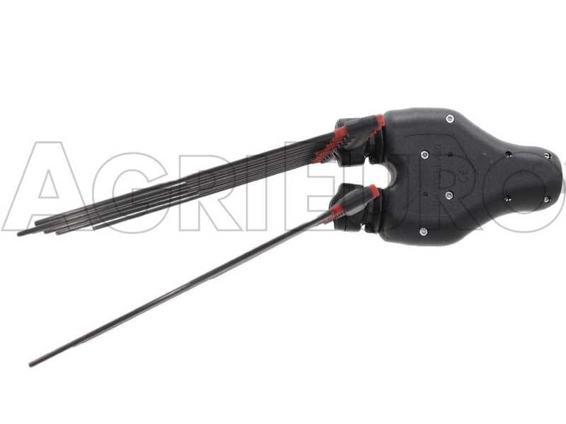 Castellari Tornado Carbon C V3 - Abbacchiatore elettrico a batteria - asta in carbonio 180/240 cm