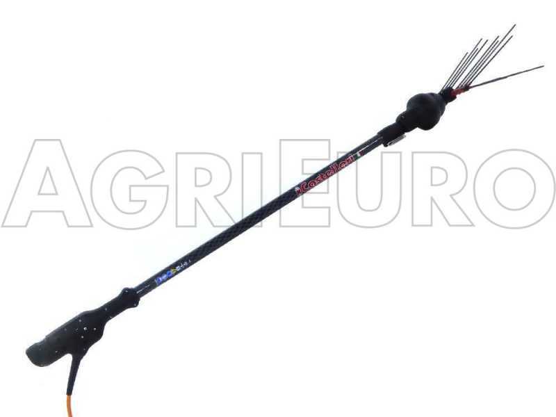 Castellari Fenix V2 - Abbacchiatore elettrico a batteria 180/240 C - Asta in carbonio