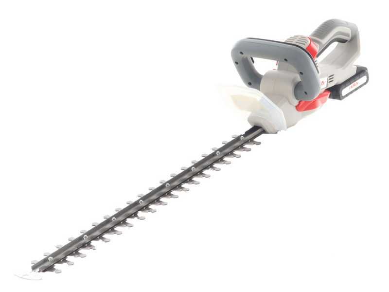 Ikra IAHS 20-1 - Tagliasiepi elettrico a batteria al litio 20V/2Ah - Lama da 54 cm
