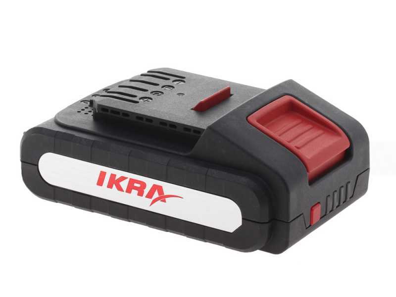 Ikra IAHS 20-1 - Tagliasiepi elettrico a batteria al litio 20V/2Ah - Lama da 54 cm