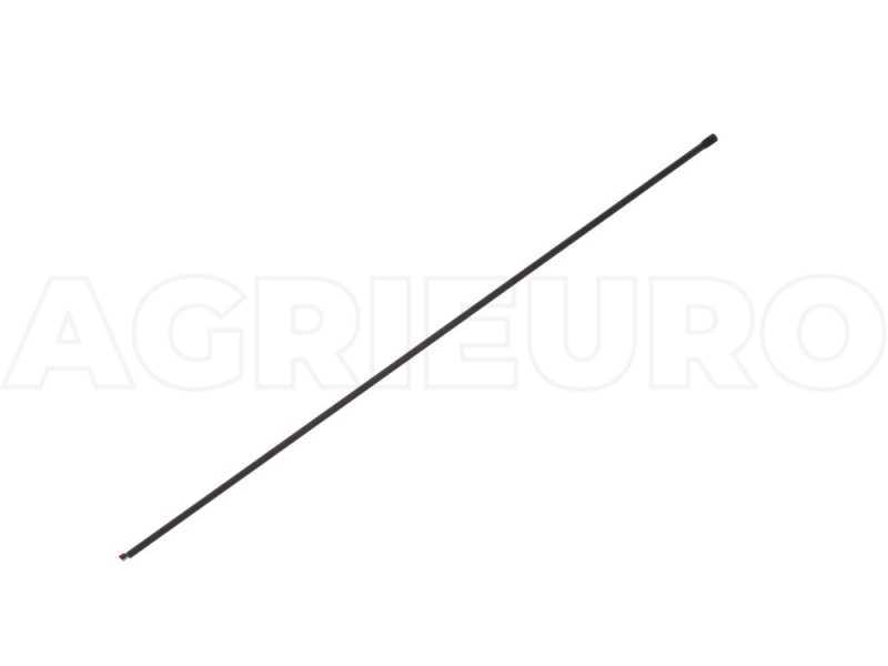 Asta nera per abbacchiatori c/rub - Fissa - in alluminio ExtraLight 250 cm