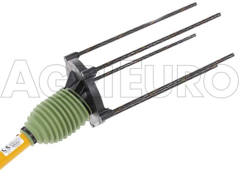 Oliviero Light 2.0 - Abbacchiatore elettrico a batteria - Asta in alluminio fissa 245 cm