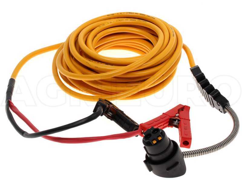Oliviero Flex Basic - Abbacchiatore elettrico a batteria telescopico, asta in alluminio 190-280 cm