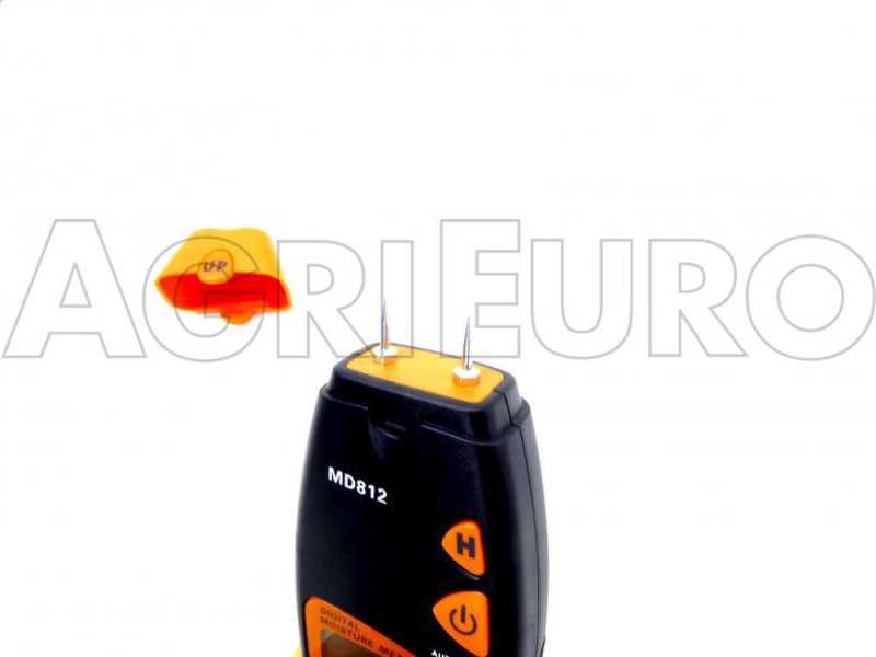 Igrometro hobbistico Geotech MD 812 - tester misuratore per umidit&agrave; e temperatura del legno