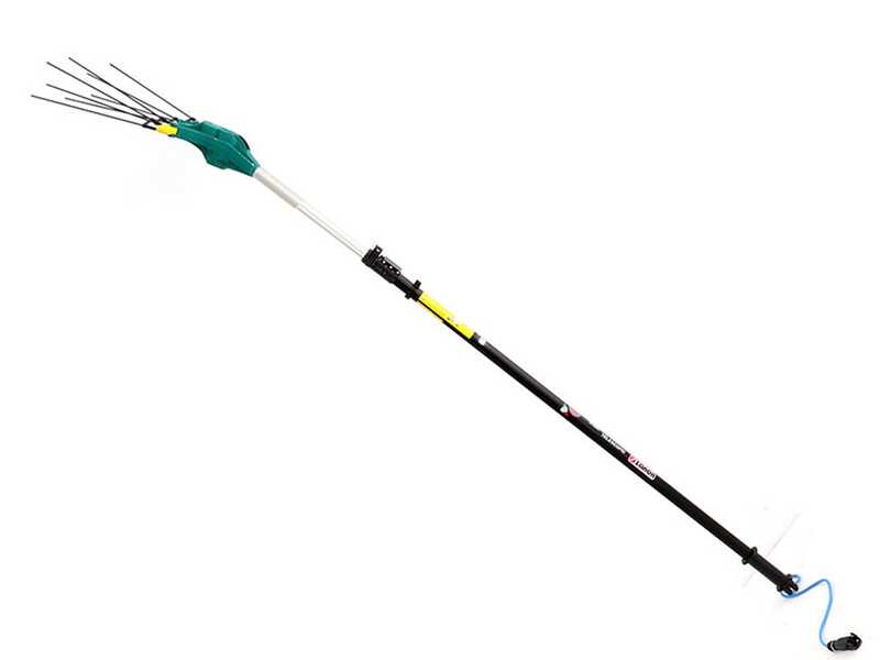 Zanon Falcon AL 200/F - Abbacchiatore elettrico a batteria - 170 - 250 cm - Asta telescopica