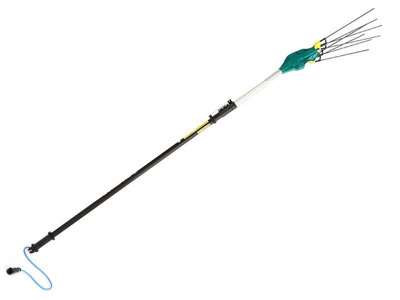 Zanon Falcon AL 200/F - Abbacchiatore elettrico a batteria - 170 - 250 cm - Asta telescopica